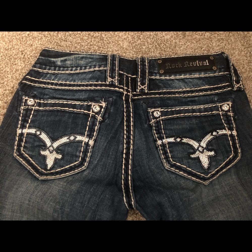Rock Revival Straight Leg Jean